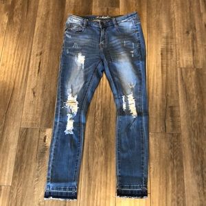 Ripped jeans from Fashion Nova